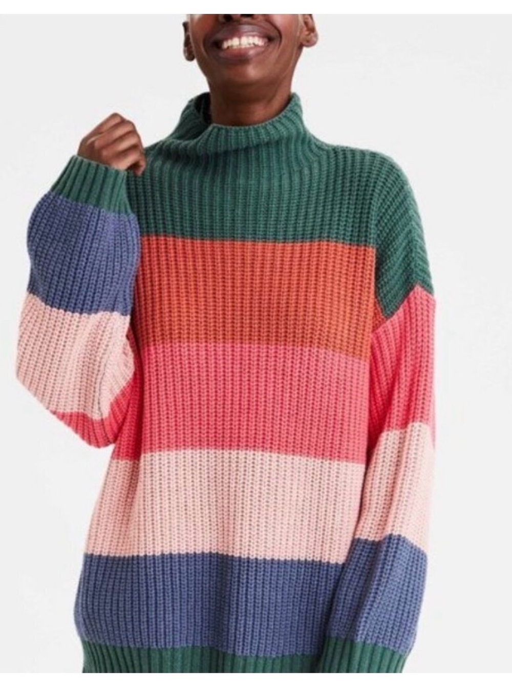 American Eagle Colorblock Sweater